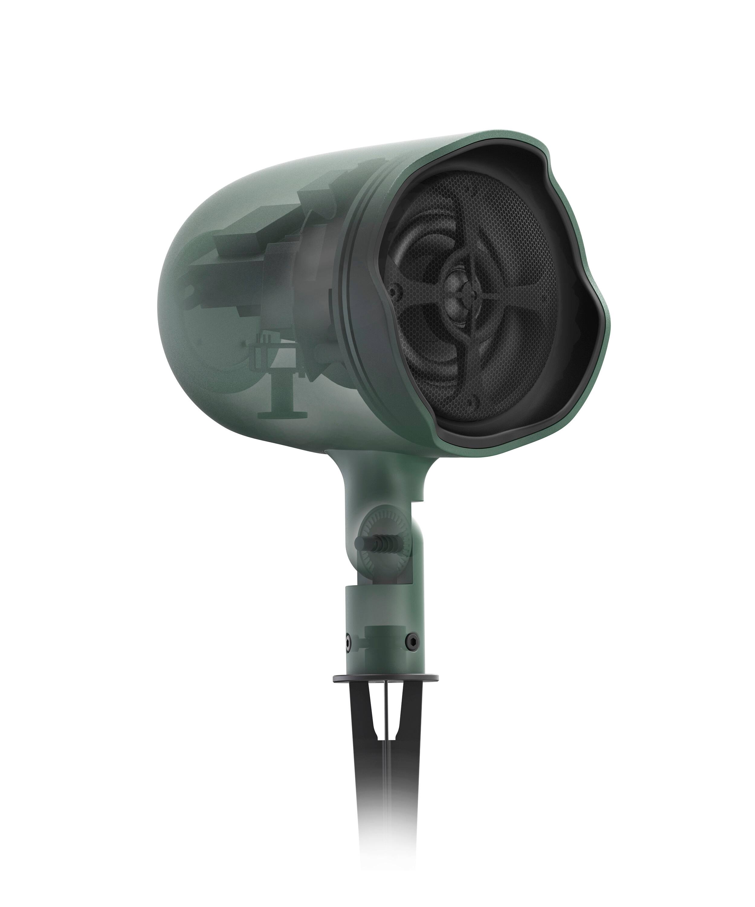 Alt View 11. JBL - GSF6  6.5" 200W  8 Ohm and 70V/100V Ground-Stake Landscape-Outdoor Speaker, (Pair) - Tan.