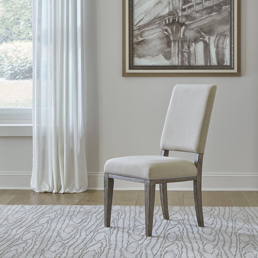 Alt View 8. Liberty Furniture Industries - Uph Side Chair (RTA) - Set of 2 Traditional Brown in Havana Brown Finish - Brown.