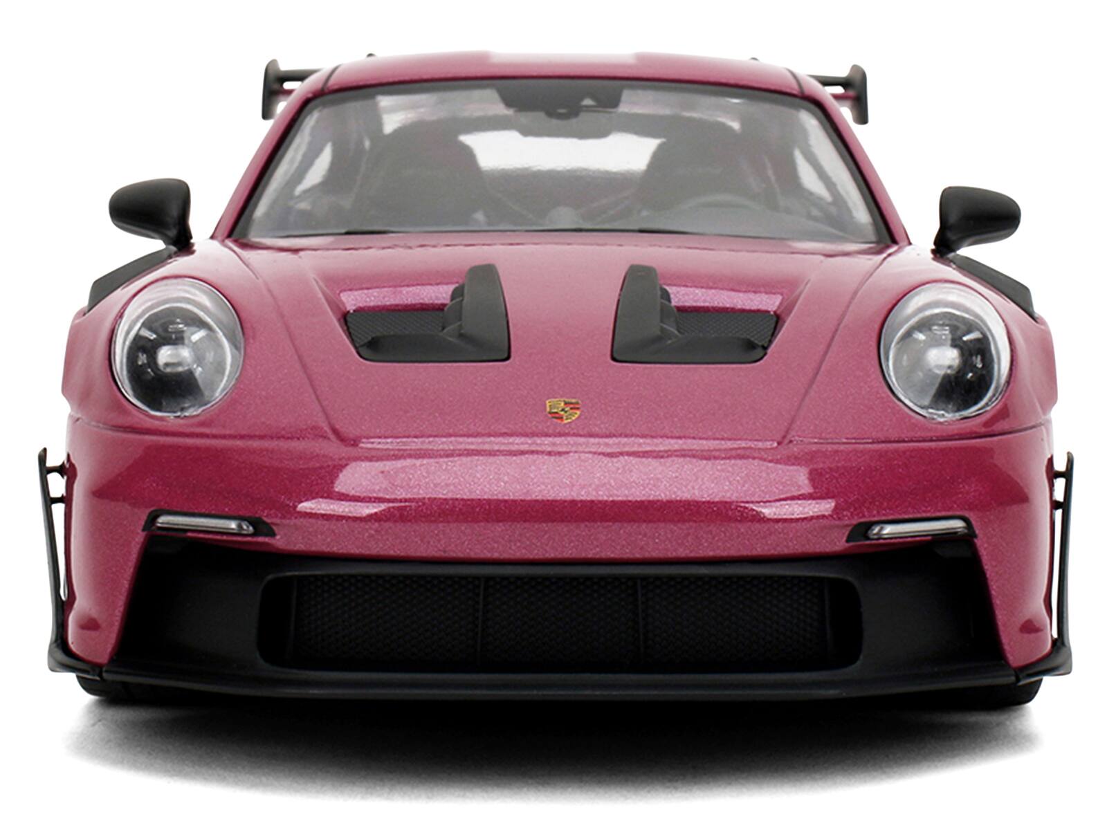 Alt View 5. Jada - Porsche 911 GT3 RS Red Violet Metallic with White Stripes "Pink Slips" Series 1/18 Diecast Model Car by Jada - Multicolor.
