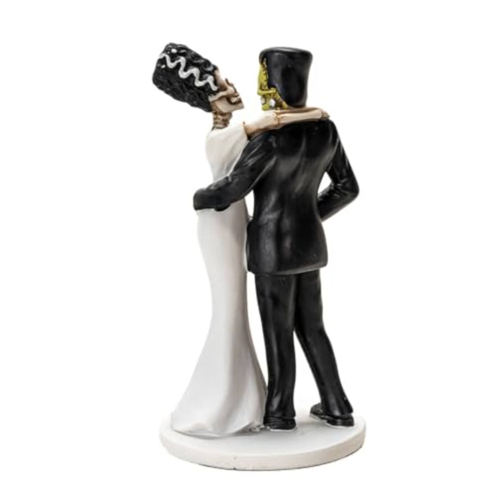 Alt View 1. Pacific Trading - Eternal Love Frankenstein and Bride Figurine Wedding or Anniversary Collectible Figurine 7 inch.