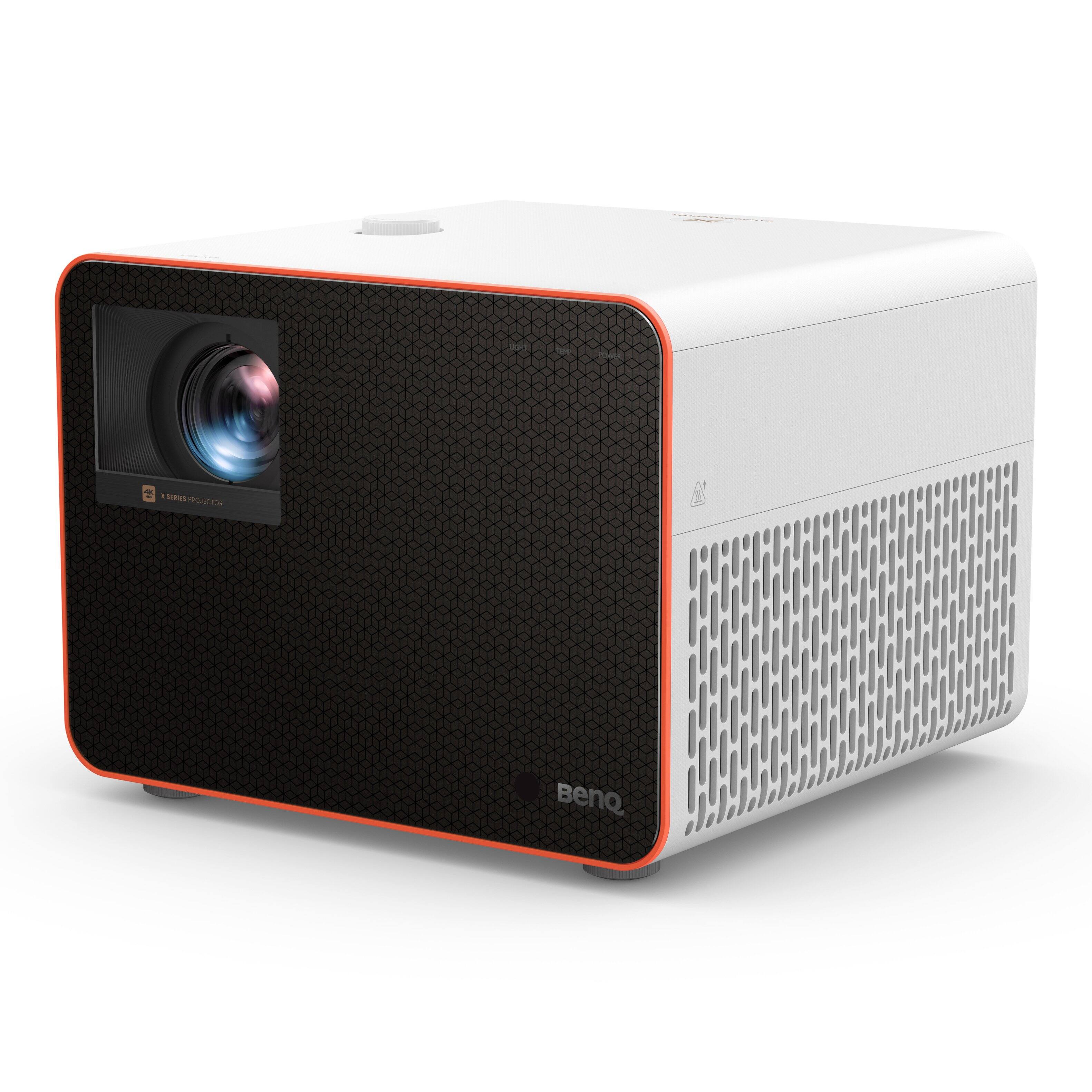 Left. BenQ - X3100i 4K HDR 4LED DLP Smart Gaming Projector - White.