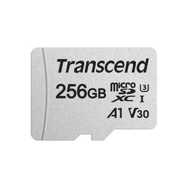 Transcend - 256GB 300S UHS-I microSDXC Memory Card with SD Adapter