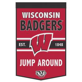 WinCraft - Wisconsin Badgers 24" x 38" Primary Logo Banner - Multicolor