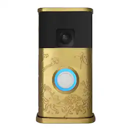 Michael Healy - Coastal Video Doorbell Cover (Ring Battery Doorbell 2024 Release) - Satin Brass