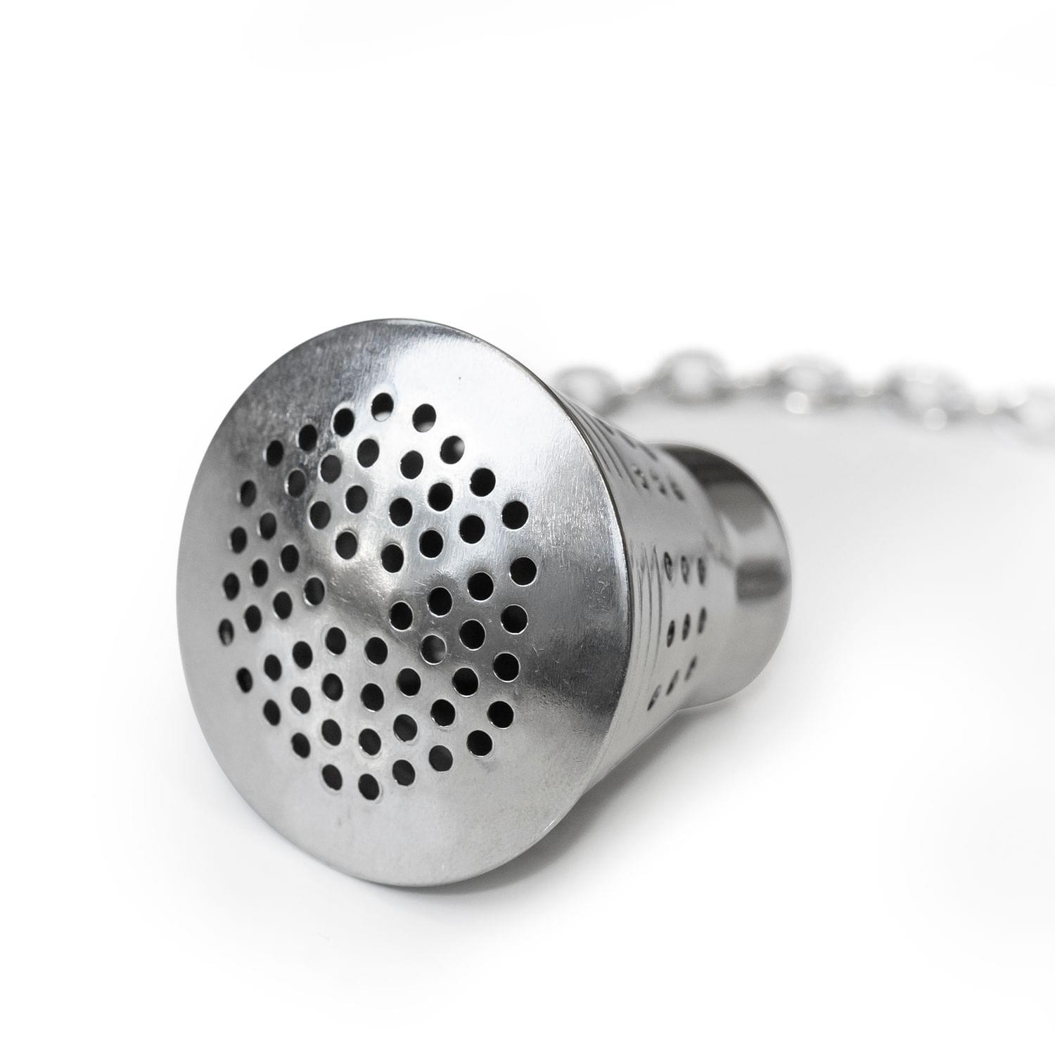 Alt View 10. Toynk - Space Capsule w Astronaut Stainless Steel Tea Infuser - Silver.