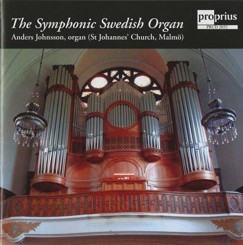 Anders Johansson - Symphonic Swedish Organ  - COMPACT DISCS