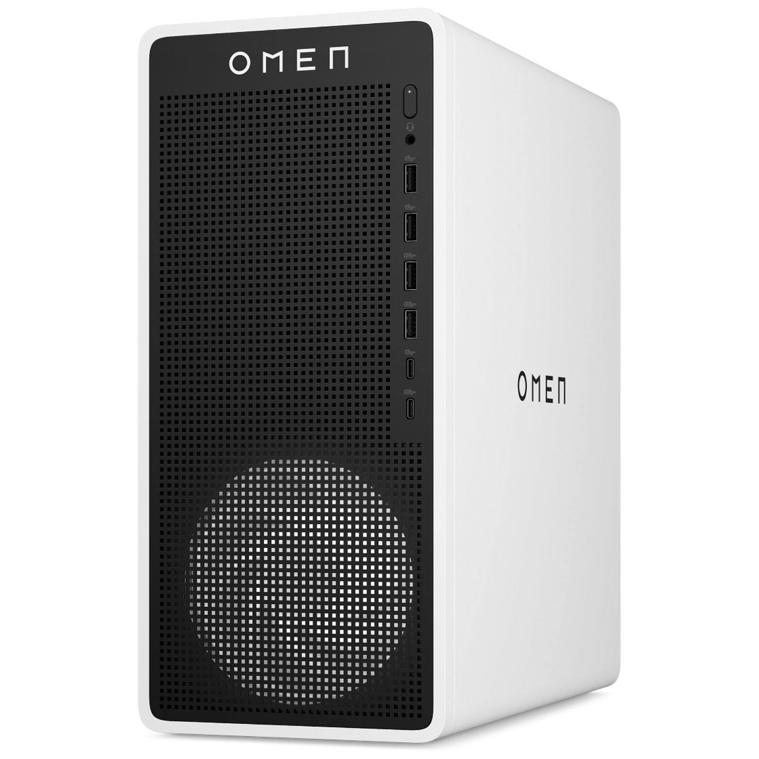 Alt View 1. HP - OMEN 16L TG03-0000M AMD Ryzen 7 8700F 4.1 GHz up to 5.0 GHz 16GB DDR5 1TB SSD GeForce RTX 5060 Ti Windows 11 Home - White.