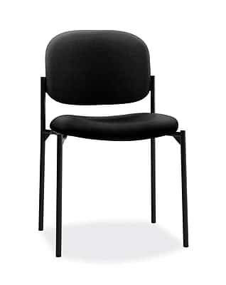HON - Scatter Fabric Stacking Guest Chair - Black