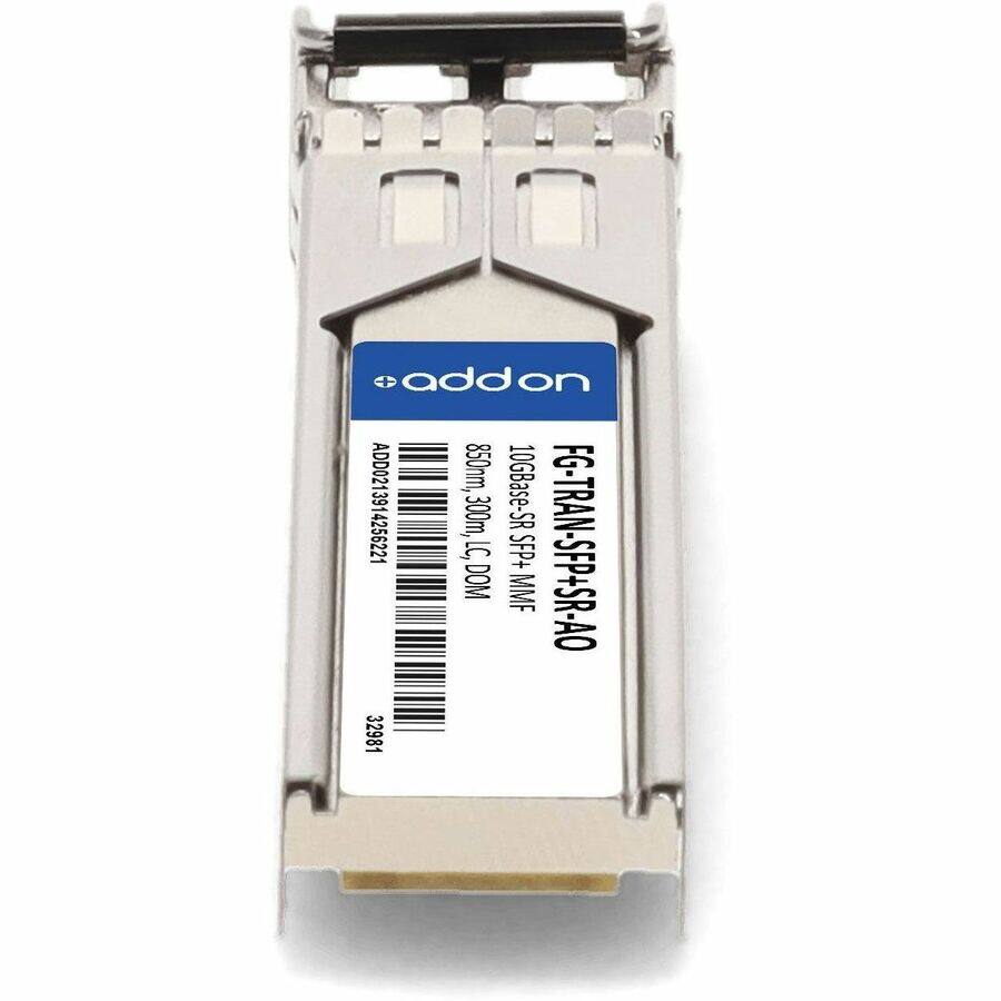 FG-TRAN-SFP+SR-AO  
10GBase-SR  
300m, LC, DOM  
850nm, MMF  
ADD0213914256221  
32981