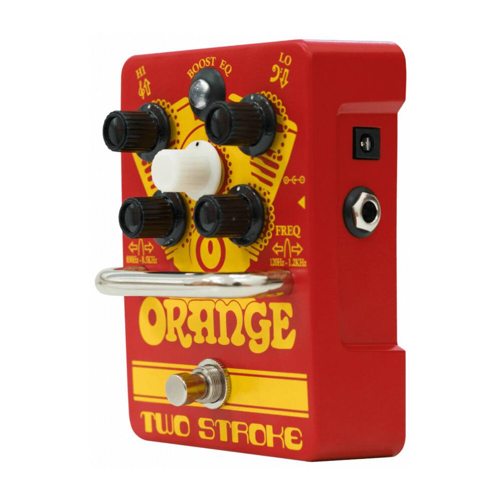 BOOST EQ  
HI  
LO  
FREQ  
120Hz - 1KHz  
ORANGE  
TWO STROKE