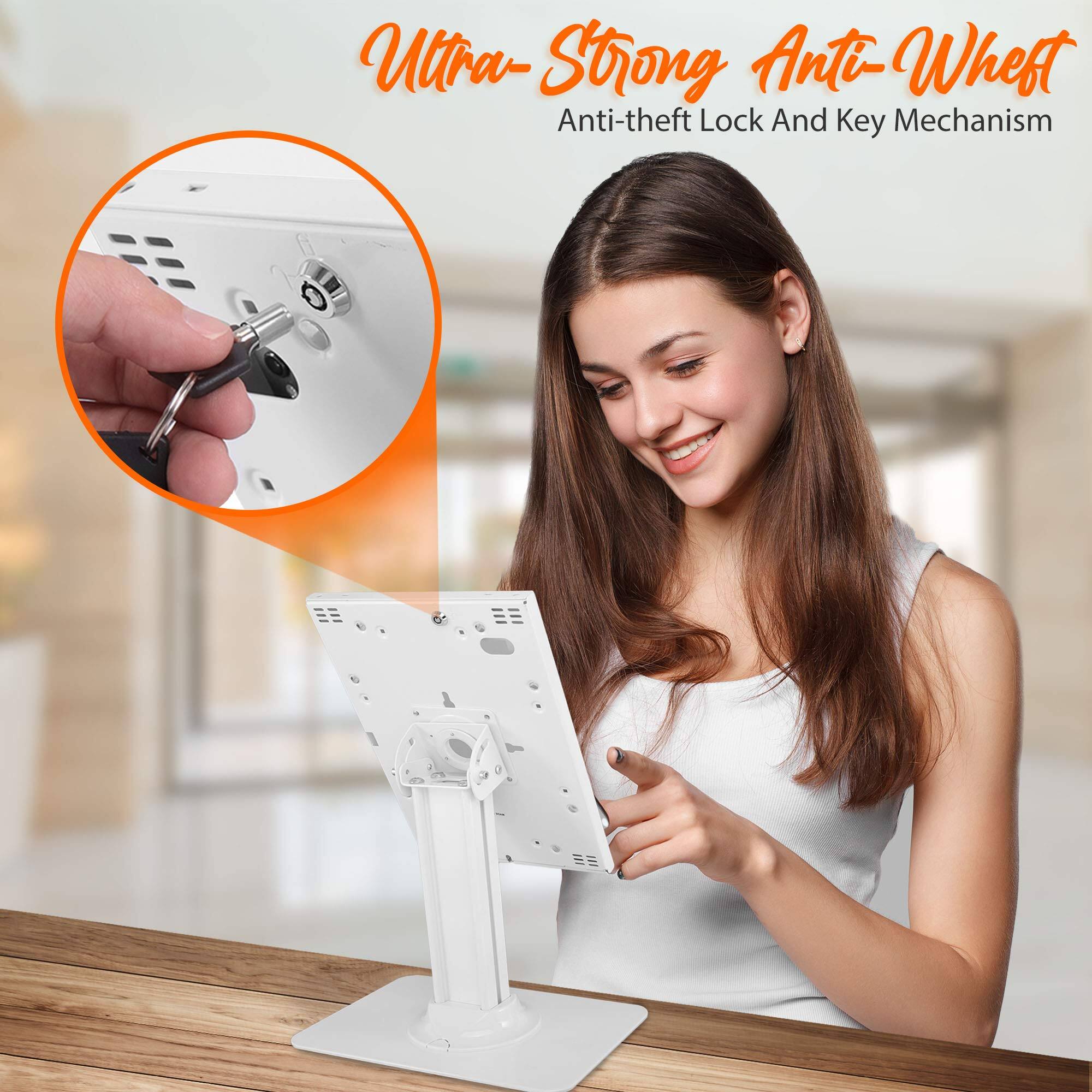 Ultra-Strong Anti-Theft  
Anti-theft Lock And Key Mechanism