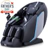 MassaMax - MT398 4D Massage Chair Full Body Stretch,Zero Gravity with Heat Therapy,Extended Footrest,Foot Rollers - Black