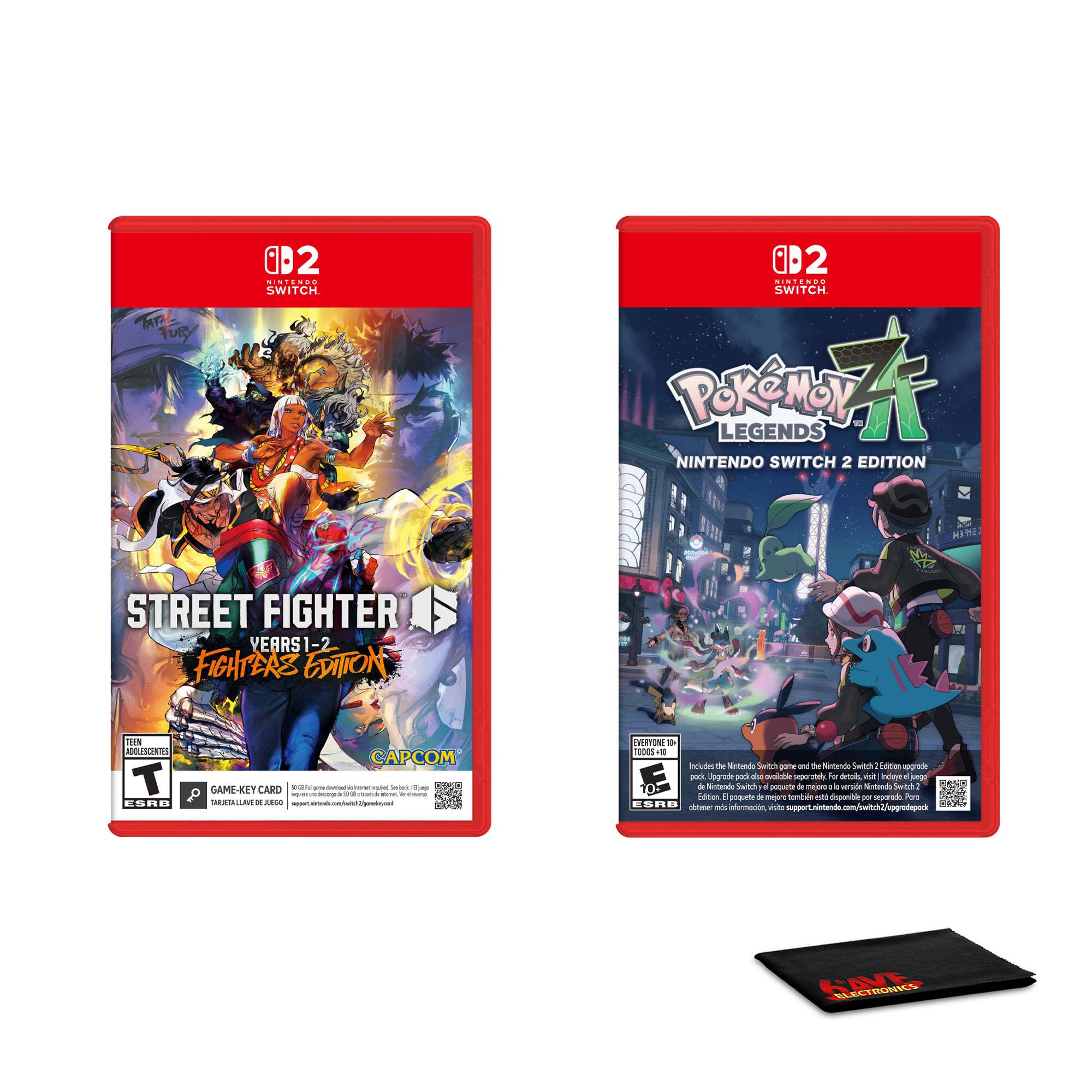 Bundle - STREET FIGHTER 6 Year 1-2 Fighters Edition,Pokémon Legends: Z-A,
