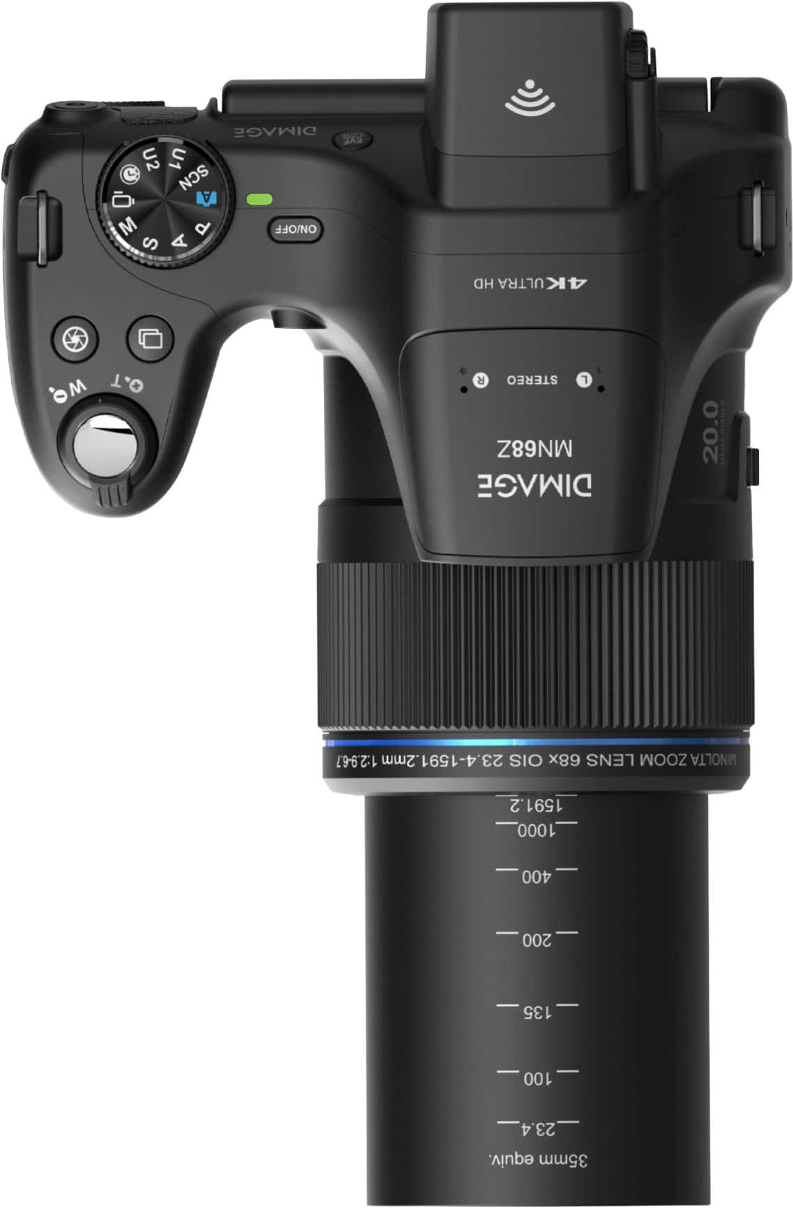 Minolta DiMAGE MN68Z 20.0 Megapixels 4K 68x Optical Zoom Lens