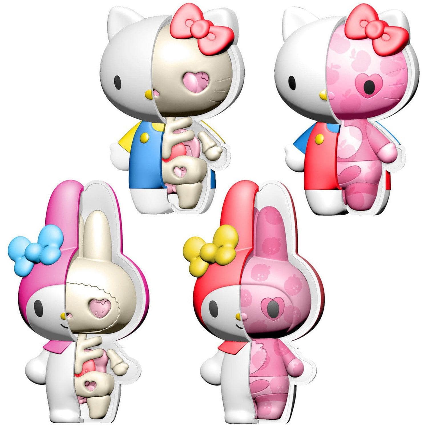 Megahouse - Sanrio Kaitai Fantasy Figures - Hello Kitty & My Melody - 4 Pack price history on PriceWatchPro