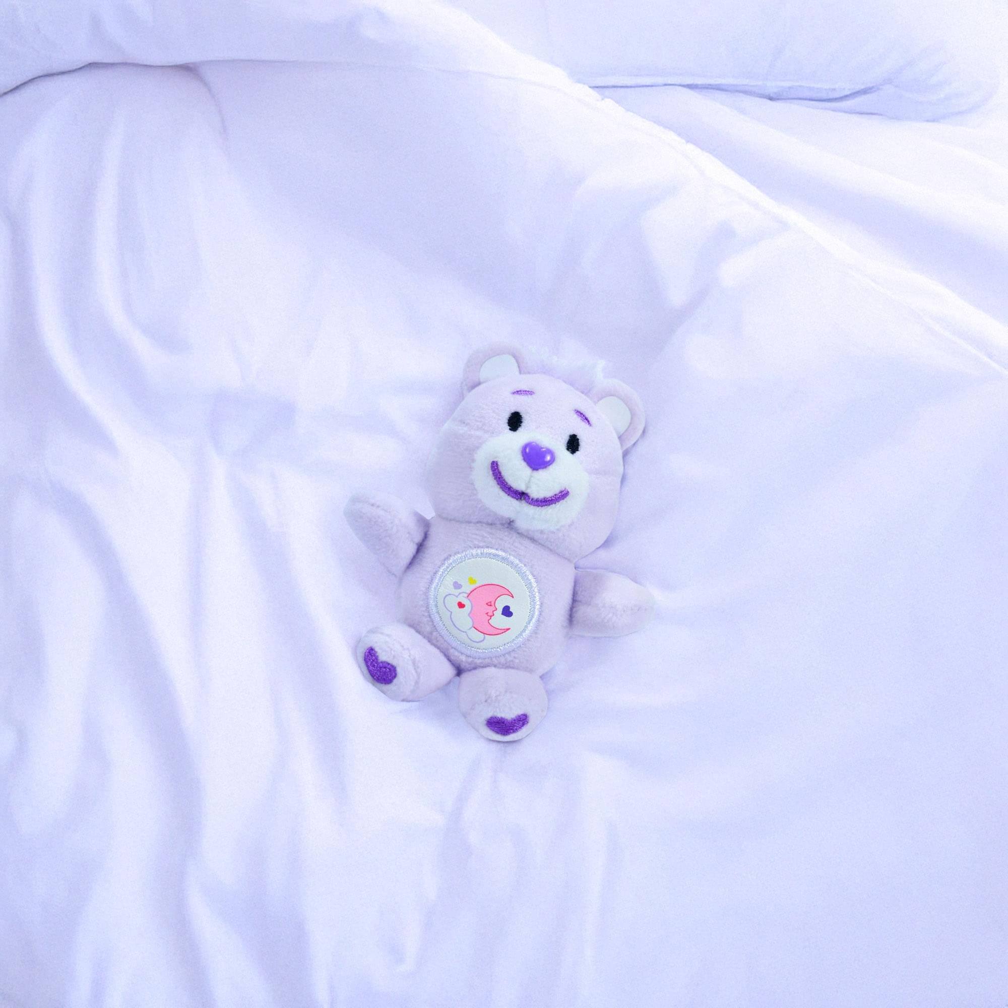 Alt View 2. Super Impulse - World's Smallest Care Bears Plush Series 6 | Sweet Dreams Bear - Purple.