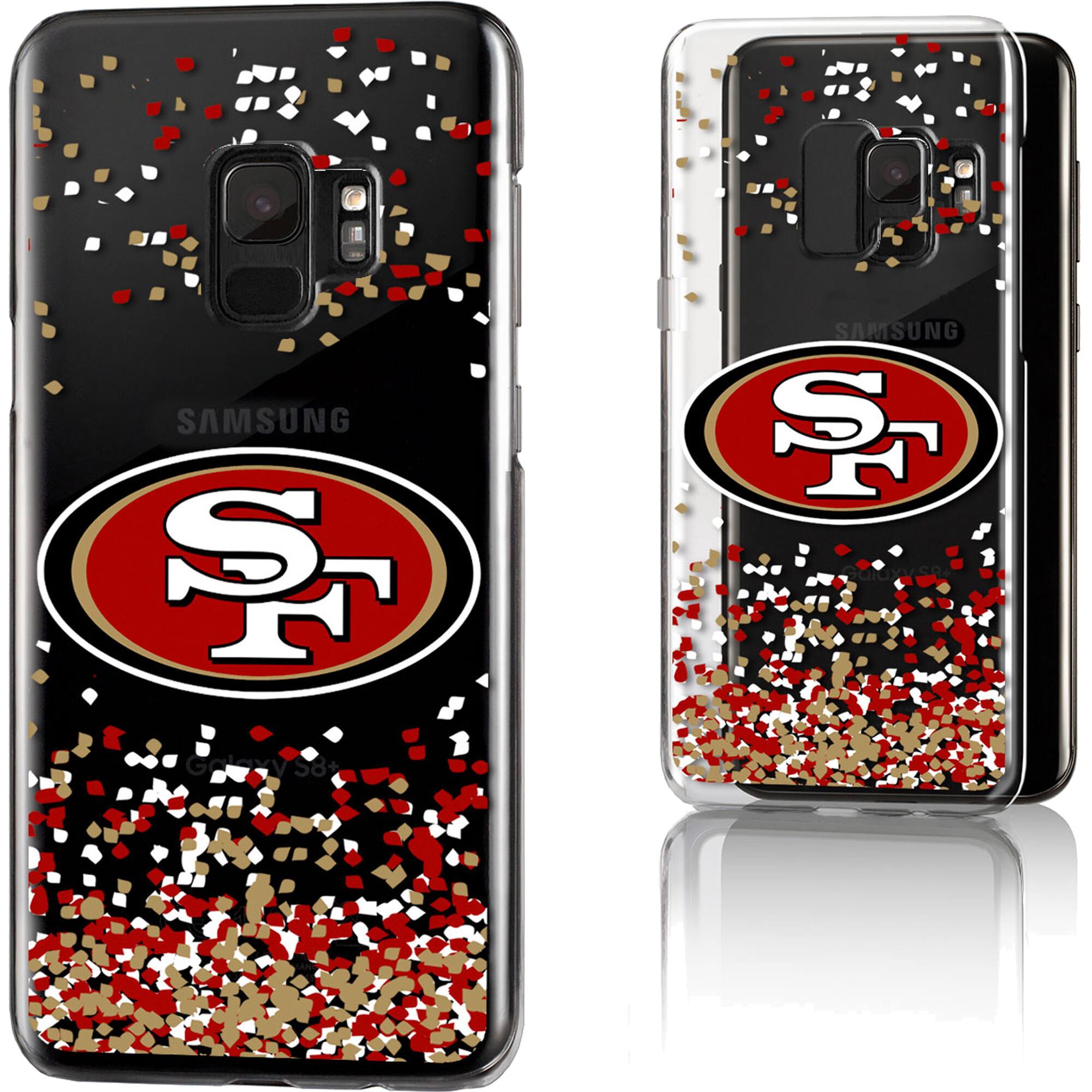 Keyscaper - NFL - San Francisco 49ers Galaxy Clear Case with Confetti Design - S23 Ultra - Multicolor price history on PriceWatchPro