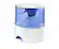 Front. CRANE - 0.5 Gal. Warm Mist Humidifier with 2 Speed Settings - Blue/White.