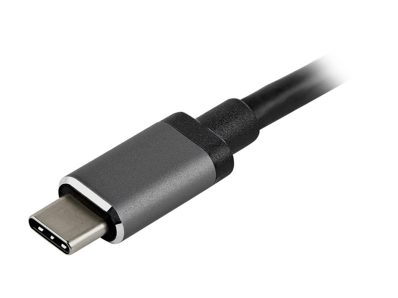 Alt View 5. StarTech.com - StarTech.com USB-C Adapter - HDMI/VGA, 100W PD, SD Reader, 30cm Cable (DKT30CHVAUSP).