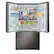 Alt View 9. LG - 36-in Wide Counter-Depth MAX 26.5 Cu. Ft. French Door Smart Refrigerator with Internal Water Dispenser - Black Stainless Steel.