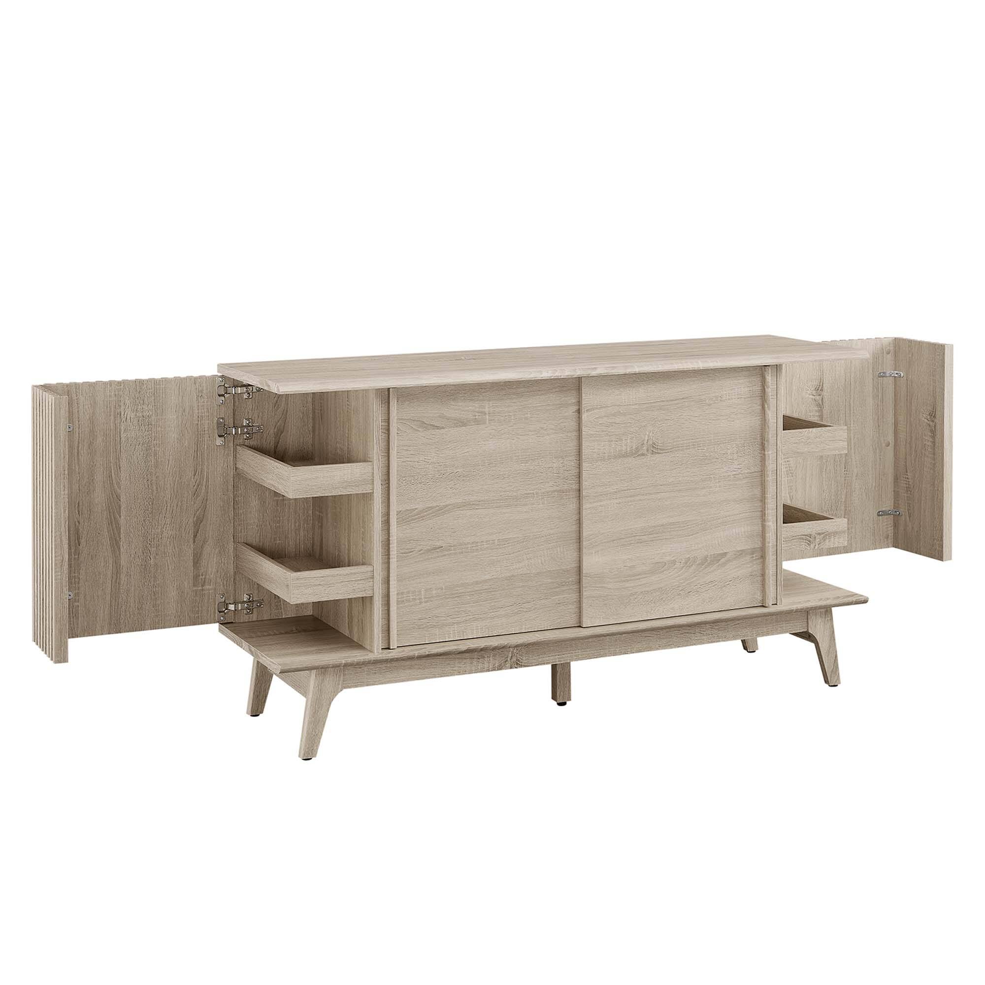 Alt View 4. Modway - Eudora Sideboard by Modway - Oak.