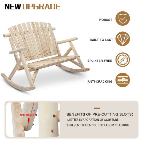 NEW UPGRADE

- ROBUST
- BUILT-TO-LAST
- SPLINTER-FREE
- ANTI-CRACKING

BENEFITS OF PRE-CUTTING SLOTS:
1. BETTER EVAPORATION OF MOISTURE
2. PREVENT THE ENTIRE STICK FROM CRACKING

NOT BROKEN