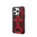 Angle. UAG - Monarch Series Case with Magsafe for Apple iPhone 15 Pro - Crimson.