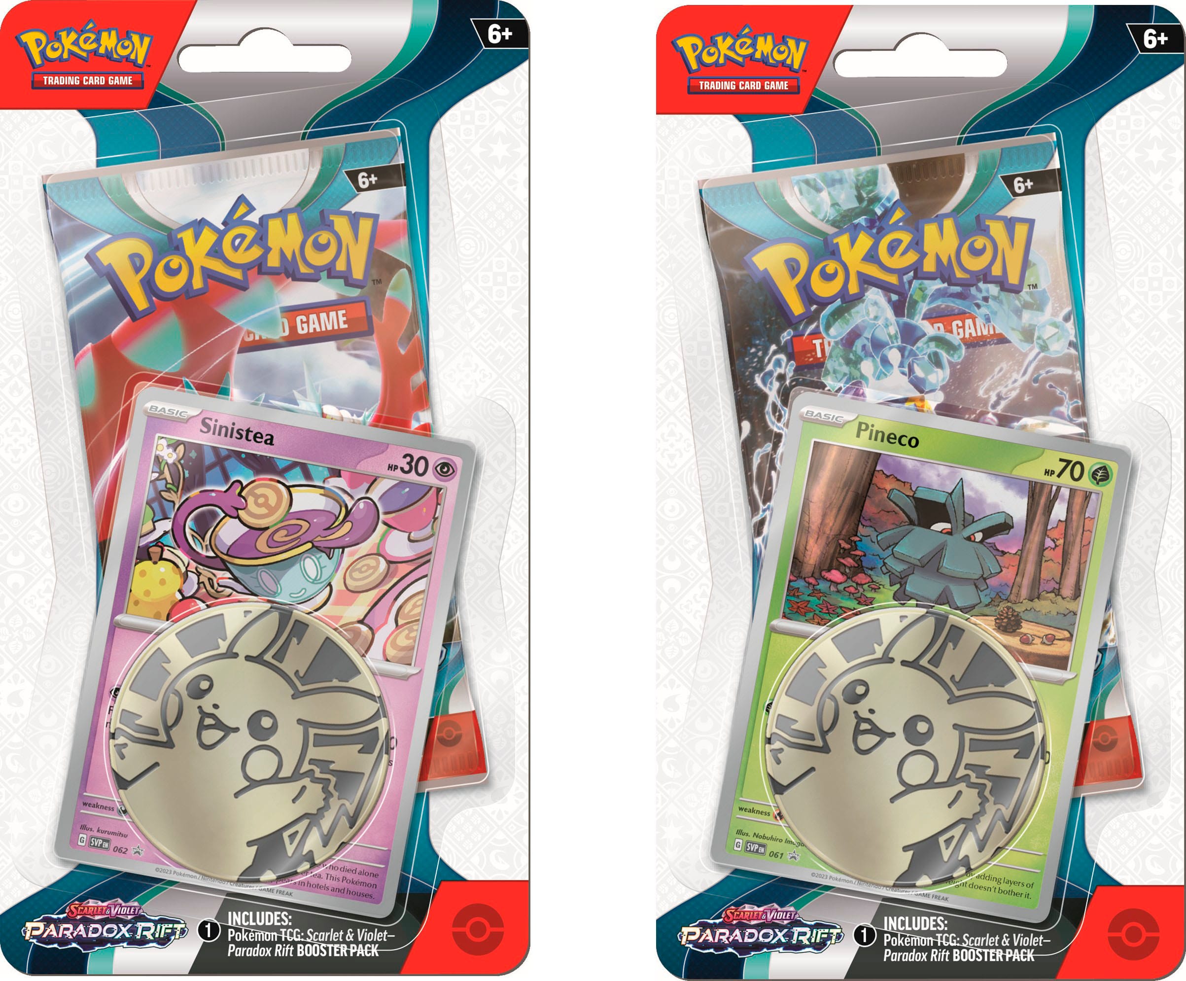 POKMON 6+ TRADING CARD SAME 6+ PoKeMoN D GAME M BASIC n8 Sinistea 30 WP 6+ POKMON TRADING CARD GAML 6+ PoKeMoN GAM 1 T BABIC Pineco NP 70 Wakness -r S 109 262 RUses nidand soe A 1ho - Peoleds and Pukemoh A ndhouse SCARIET Vou INCLUDES: PARADOX RIFT 1 PokemonTCG:Scarlet & Violet- Paradox Rift BOOSTER-PACK mealtess - ndos & S0P 261 AI sidng A doeh Lapers a - Bother - SCIRUET DLE INCLUDES: PARADOX RIFT 1 Pokemon-TCG:S Scarlet & Violet- Paradox Rift BOOSTER-PACK