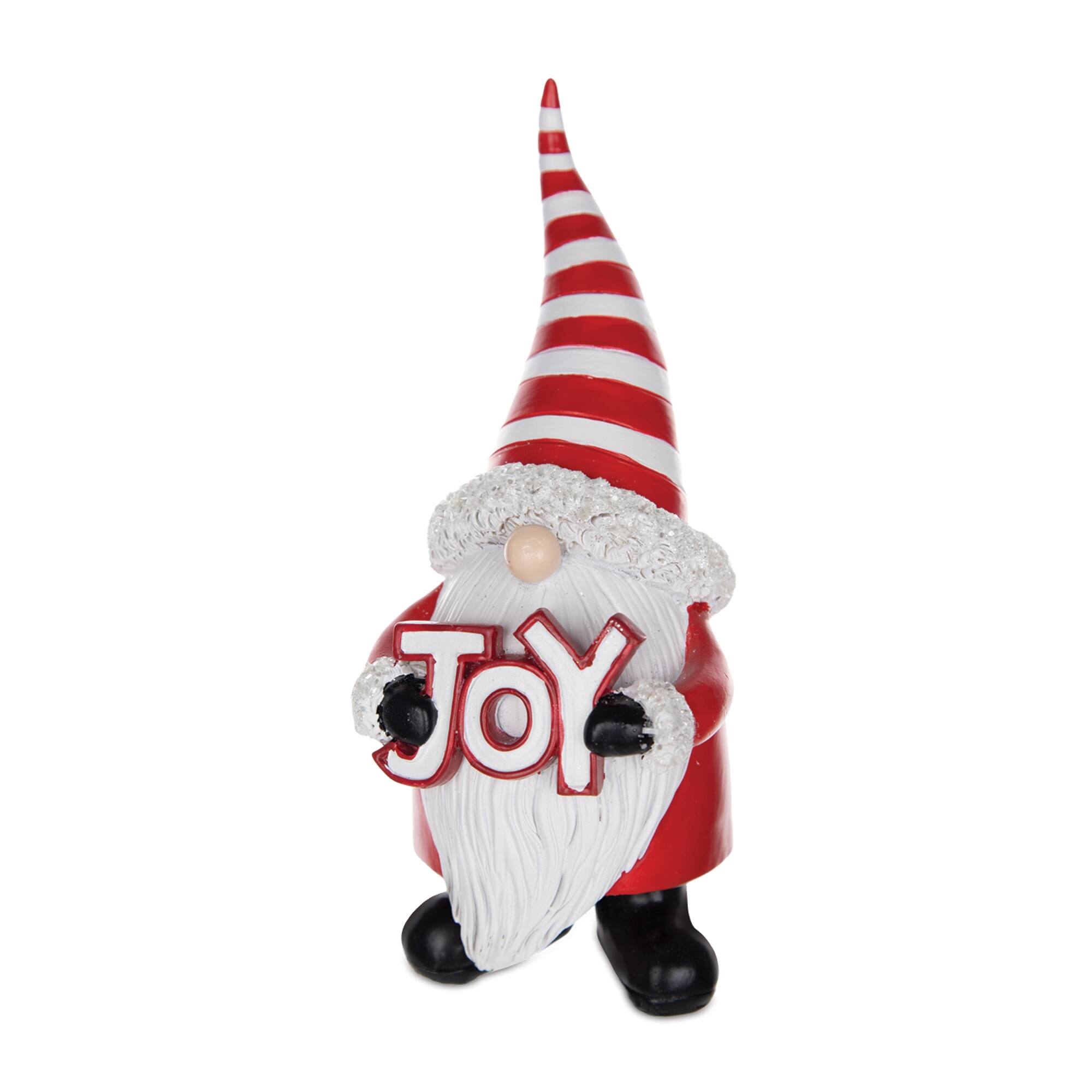 Alt View 1. BreeBe - Santa Gnome Figurine (Set of 3) - Red.