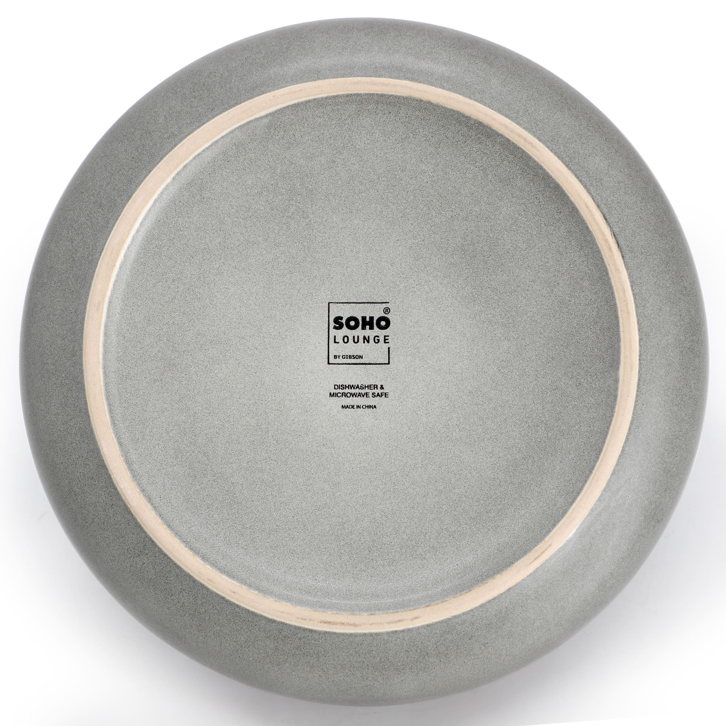 Gibson Soho Lounge Bryant Park 2 Piece Dinner Bowl Set