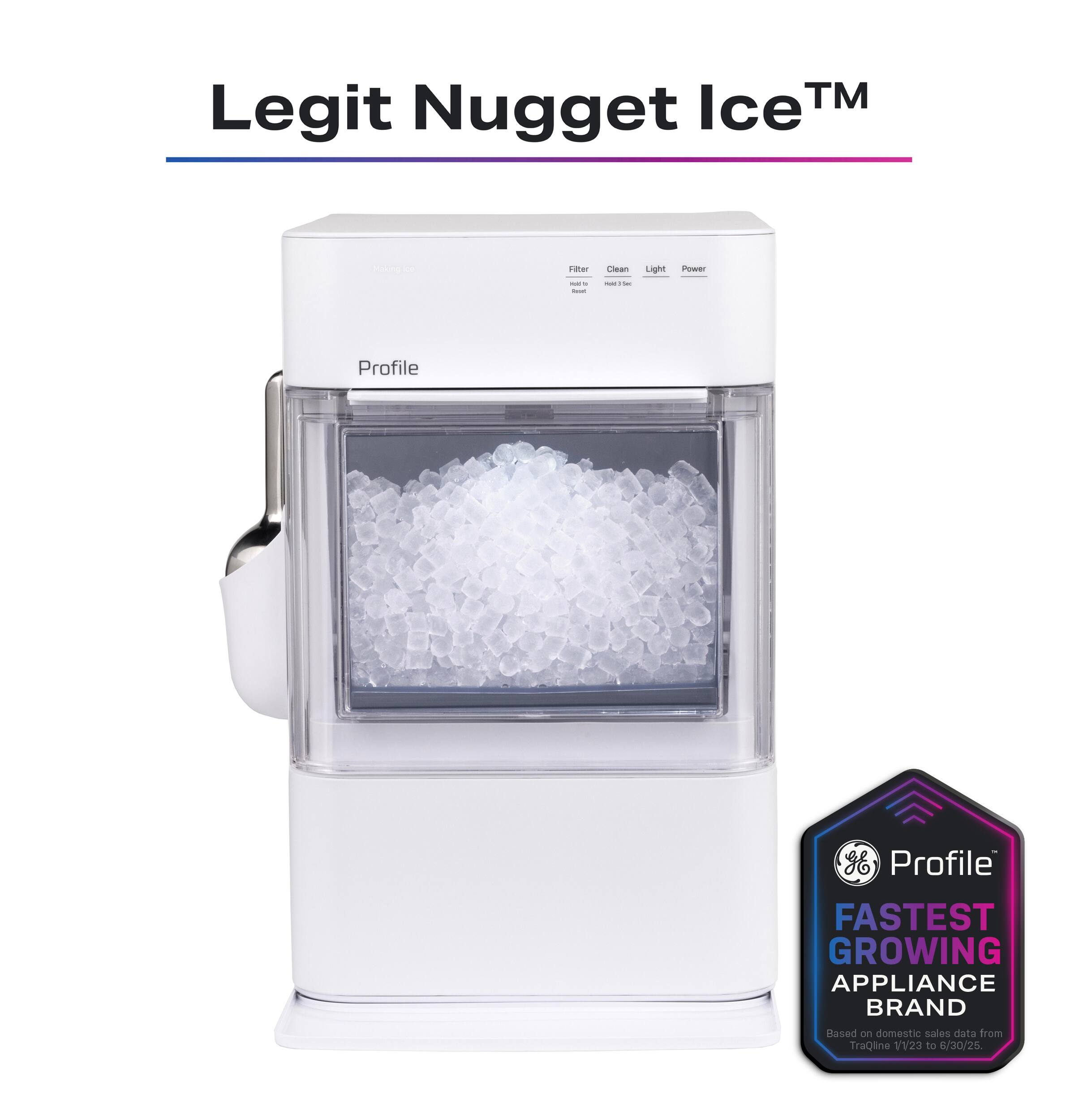 Legit Nugget Ice™

Profile

FASTEST GROWING APPLIANCE BRAND
Based on domestic sales data from TraQline 1/23 to 6/30/25.