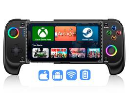 Dazzling Pops - phone controller for iphone android no deadzone mobile gaming support game pass steam link geforce now call - For iOS/Android-Black