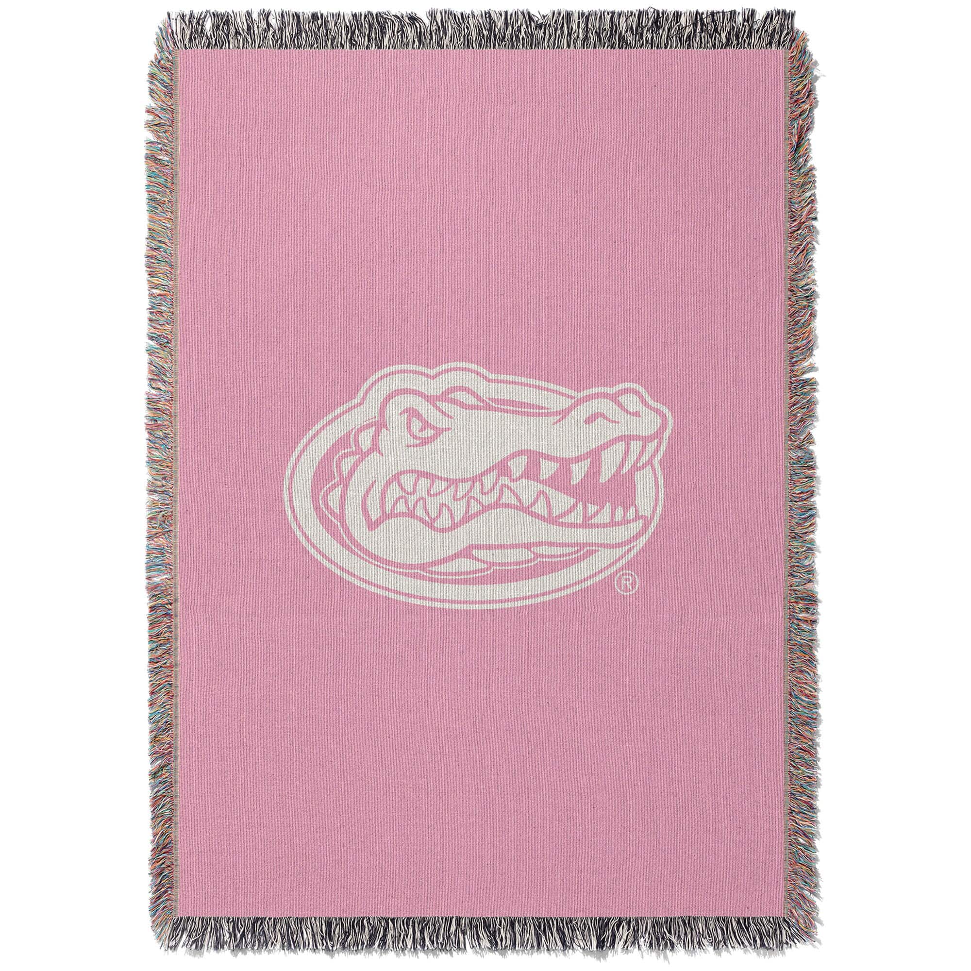 Chad & Jake - Florida Gators Woven Blanket - Pink