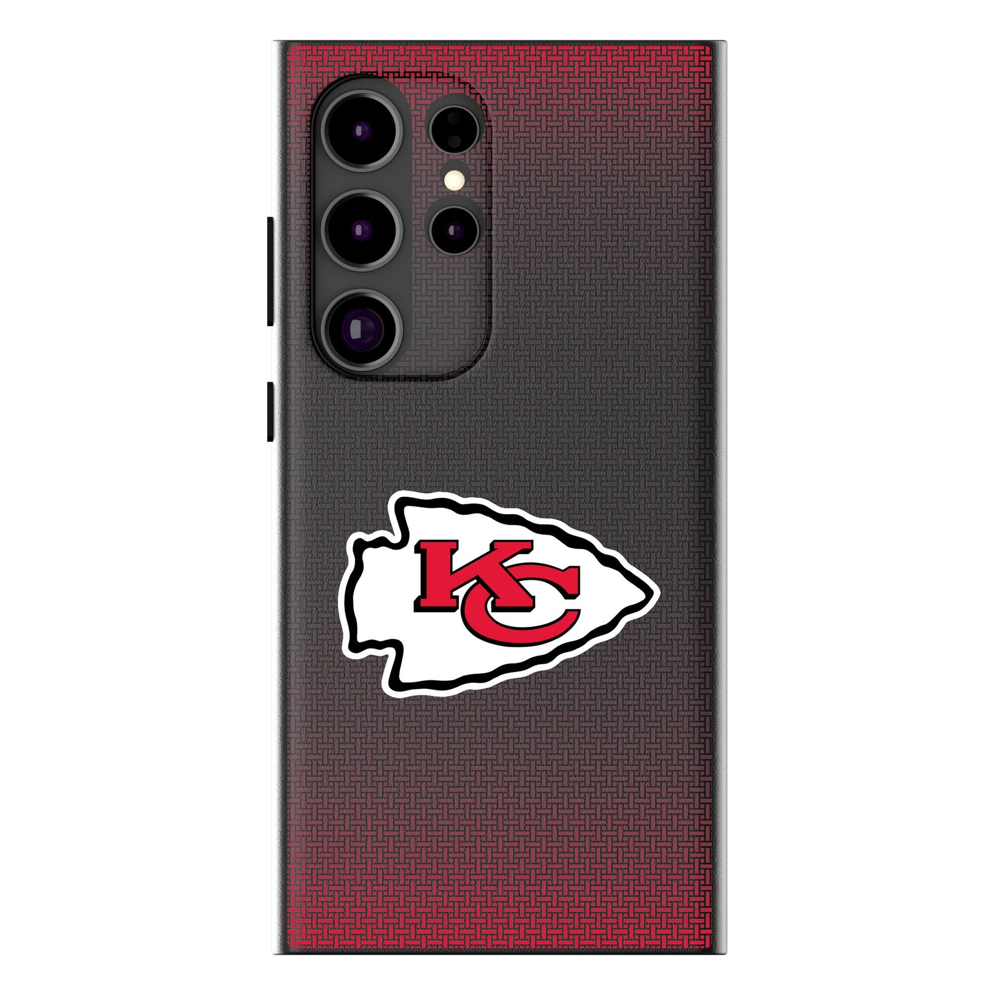 Keyscaper - NFL - Kansas City Chiefs Linen Galaxy Magnetic Bump Case - S24 - Black price history on PriceWatchPro