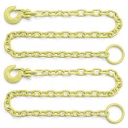 Tugger Chain for Attaching Brush Grubber Tools to Vehicle (2 Pack)