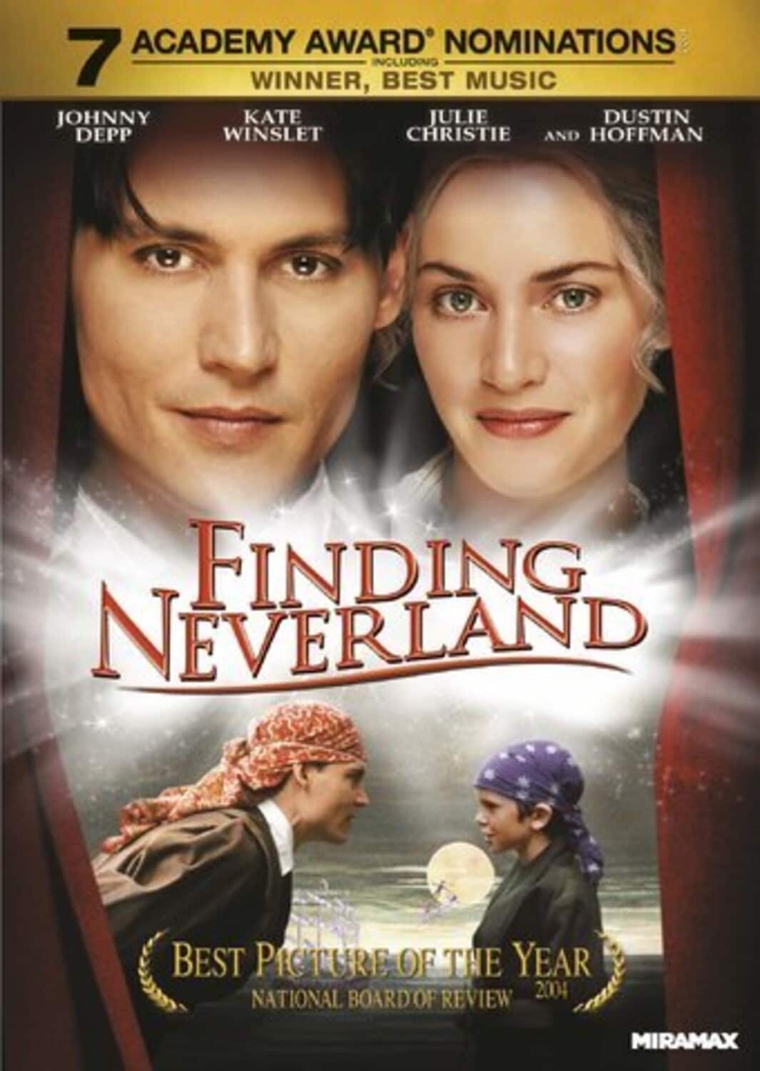 Front. Finding Neverland   - DVD.