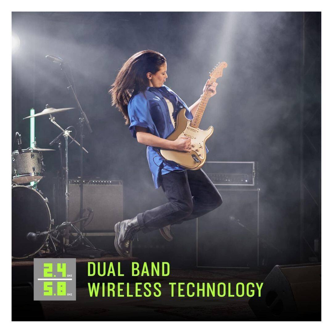 2.4 GHz  
5.8 GHz  
DUAL BAND  
WIRELESS TECHNOLOGY