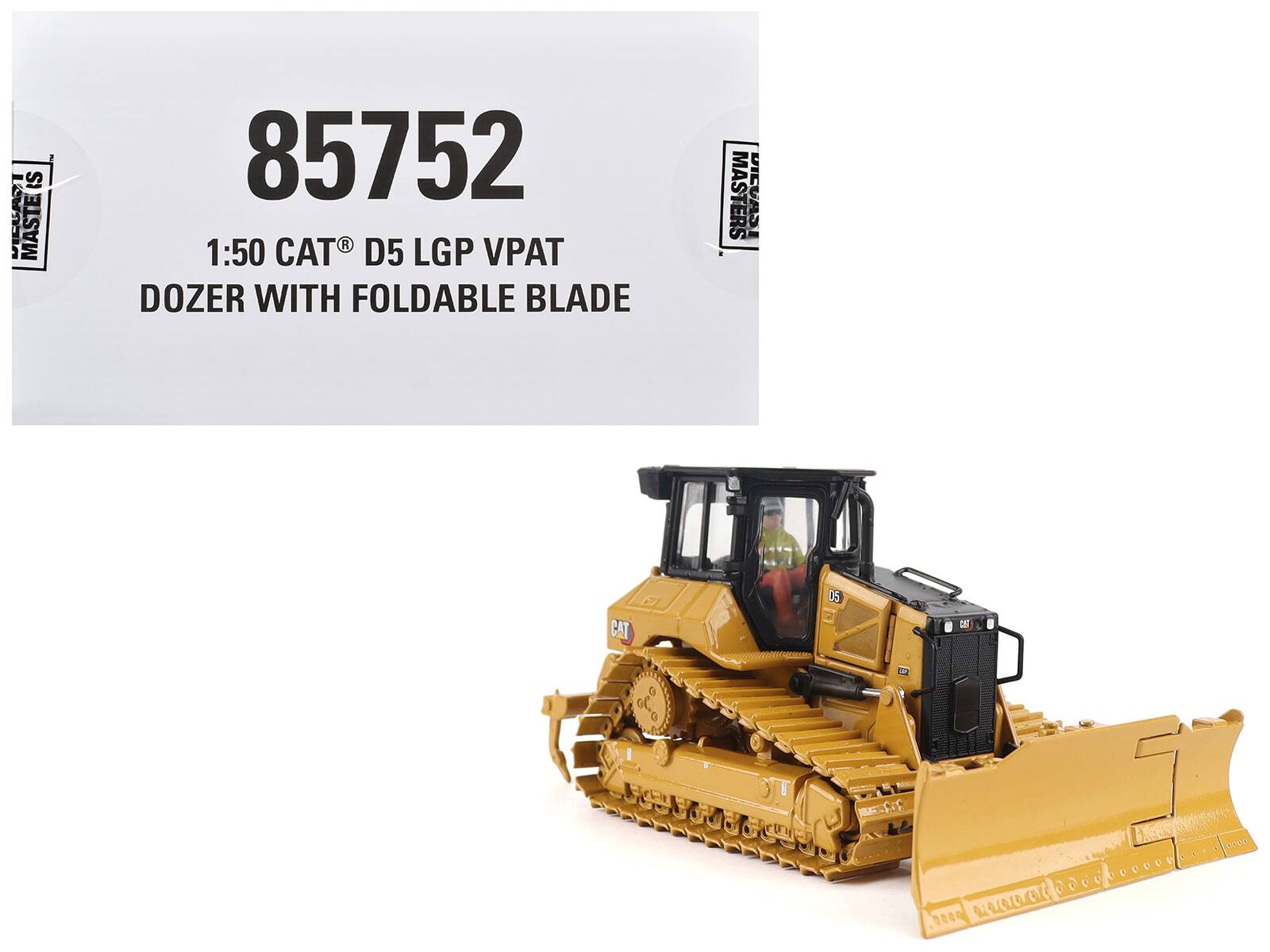 "CAT Caterpillar D5 LGP Track-Type Dozer Yellow ""High Line"" Series 1/50 Die Cast Model by Diecast Masters" price history on PriceWatchPro