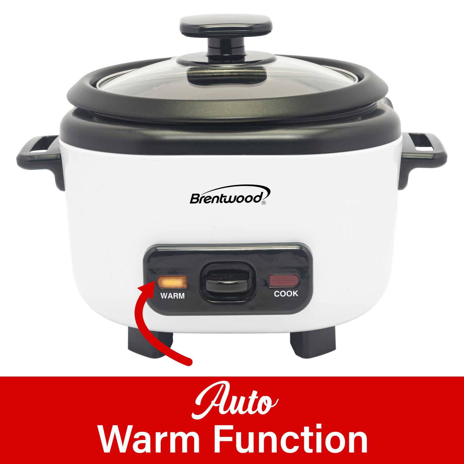 Brentwood  
WARM COOK  
Auto Warm Function