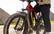 Alt View 4. Vanpowers - GrandTeton Pro Adult 26" Step-Over 750W Hub Motor E-Bike - Lava Red and Coke Black.