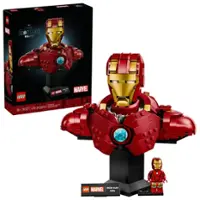 LEGO - Marvel Iron Man MK4 Bust Building Kit for Adults 76327 - Front_Zoom