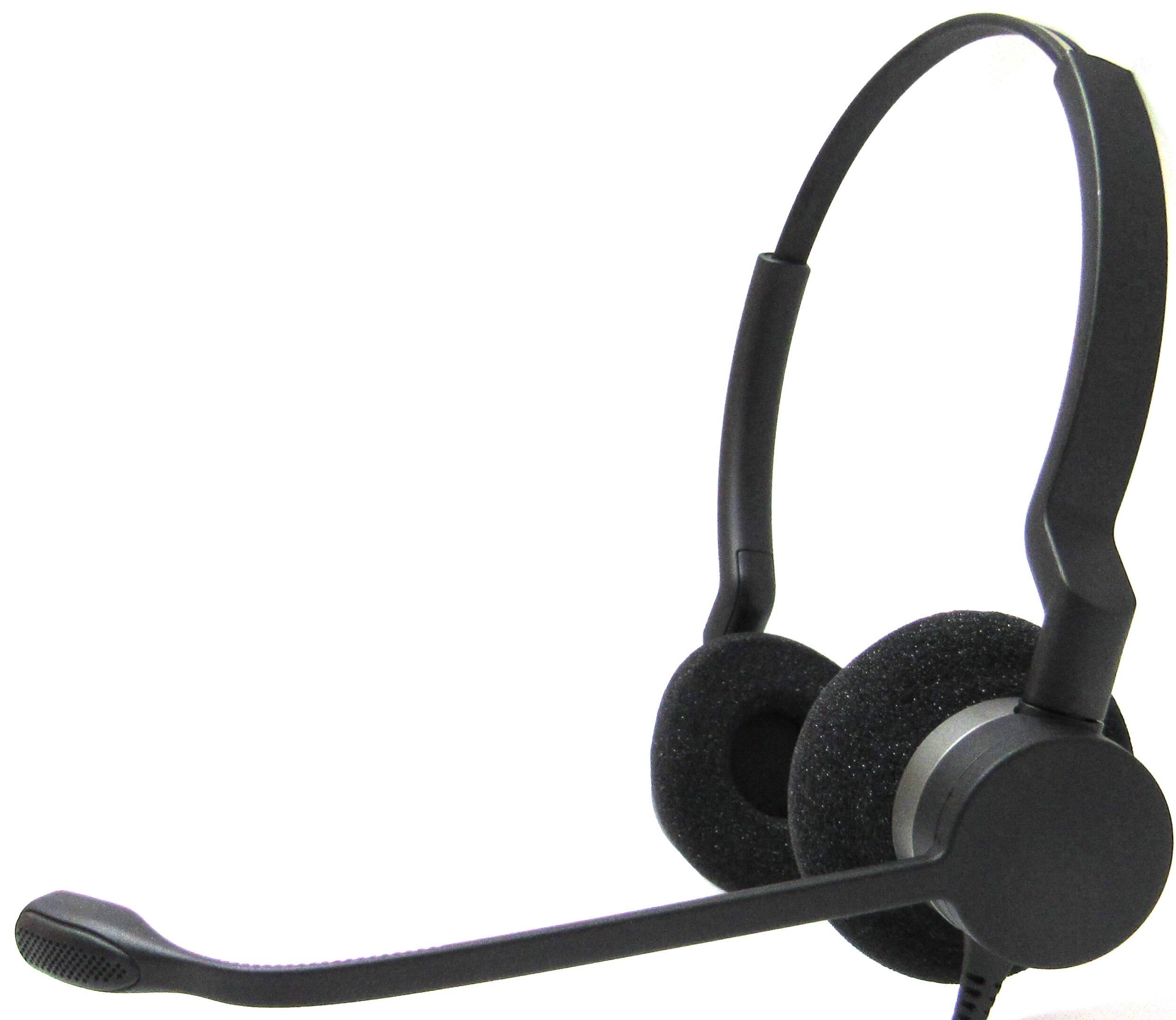 Front. Jabra - BIZ 2300 Headset - Stereo - USB Type C - Wired - 32 Ohm - 70 Hz - 16 kHz - Over-the-head - Binaural - Supra-aural - 7.71 - Black.