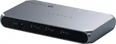 The text on the image reads "THUNDERBOLT SATECHI V S DC 21V / 4 4 1".