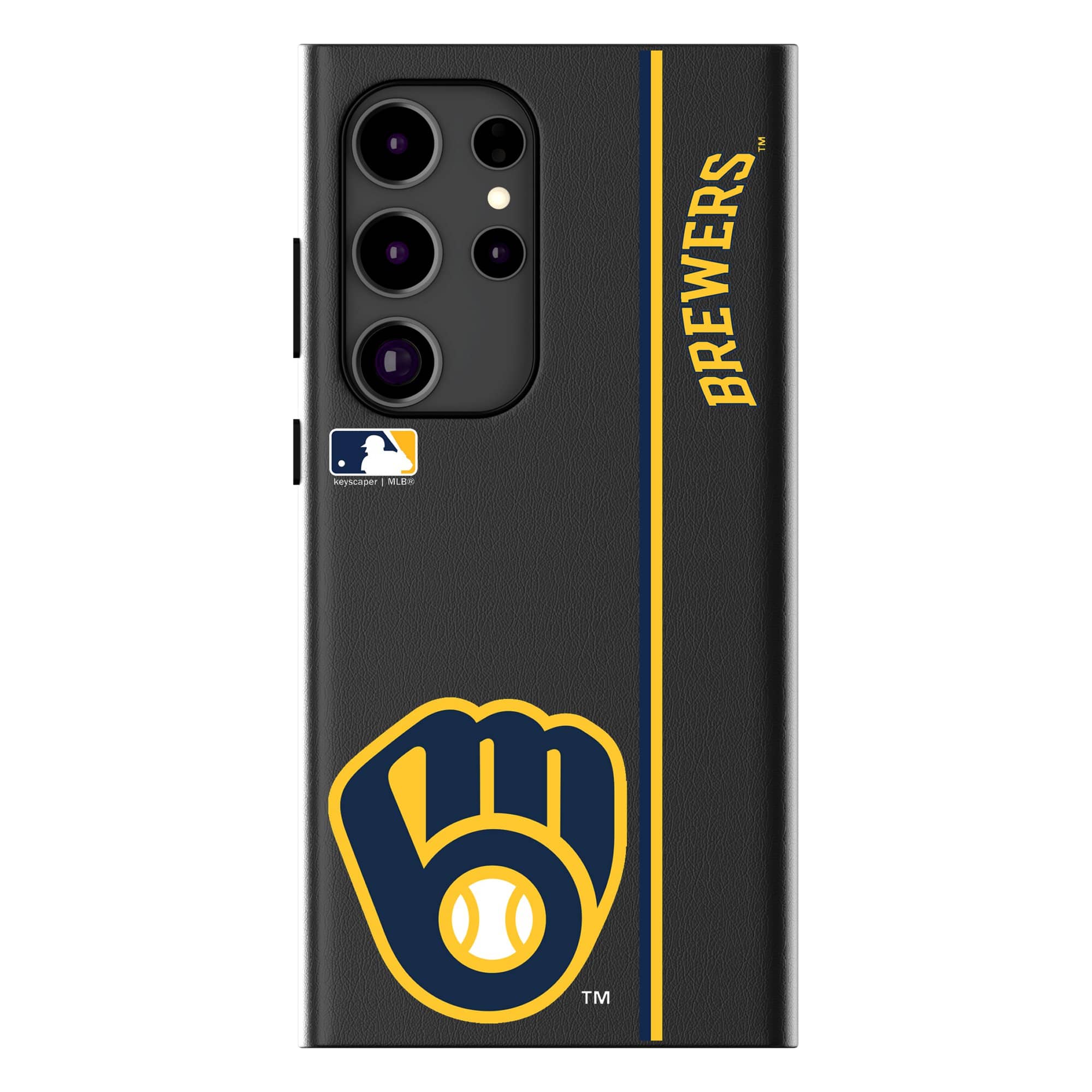 Keyscaper - MLB - Milwaukee Brewers - Galaxy Magnetic Bump Case - S25 Plus - Black price history on PriceWatchPro