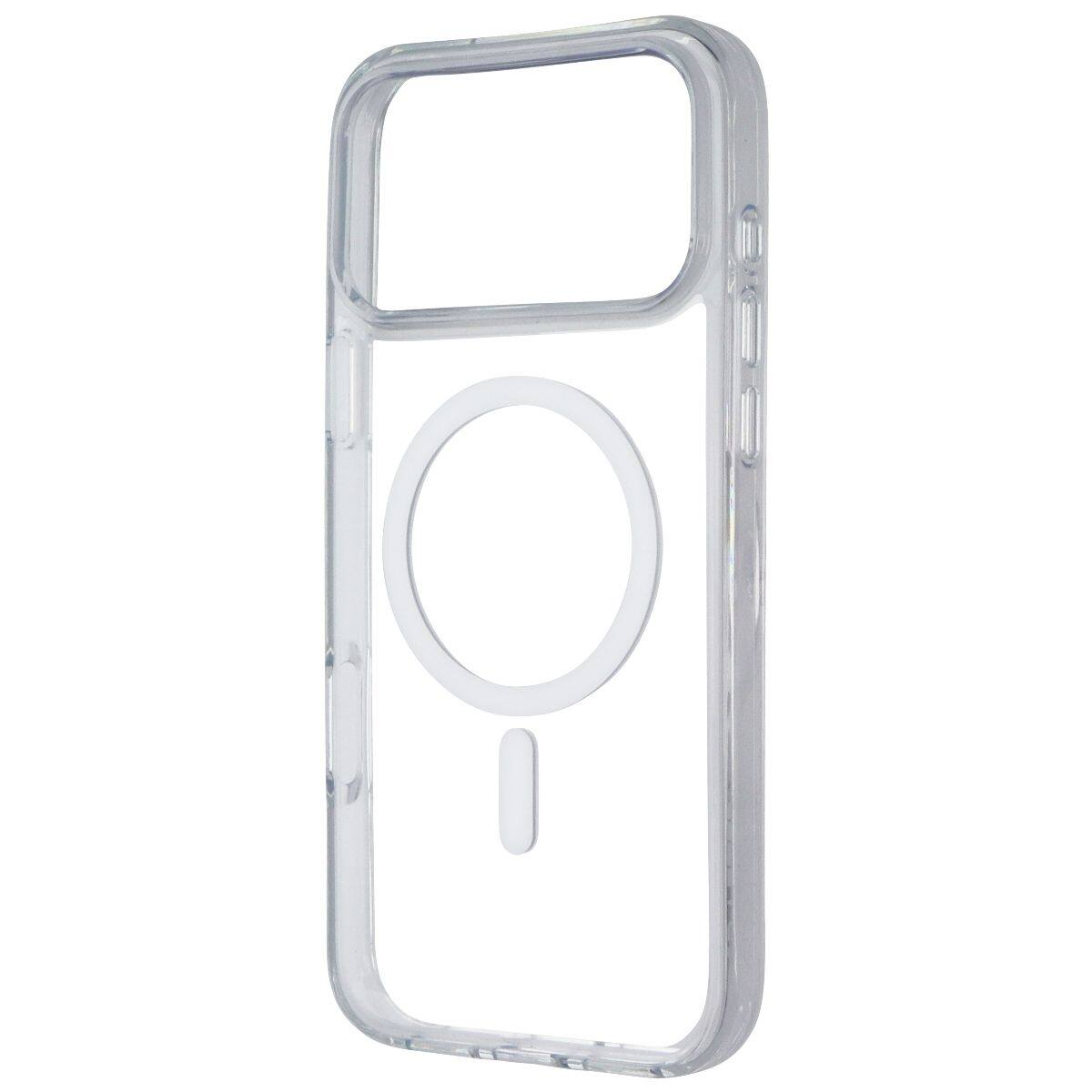 Front. Crafted - Crafted Slim Clear Case for MagSafe for Apple iPhone 17 Pro Max - Transparent - Clear.