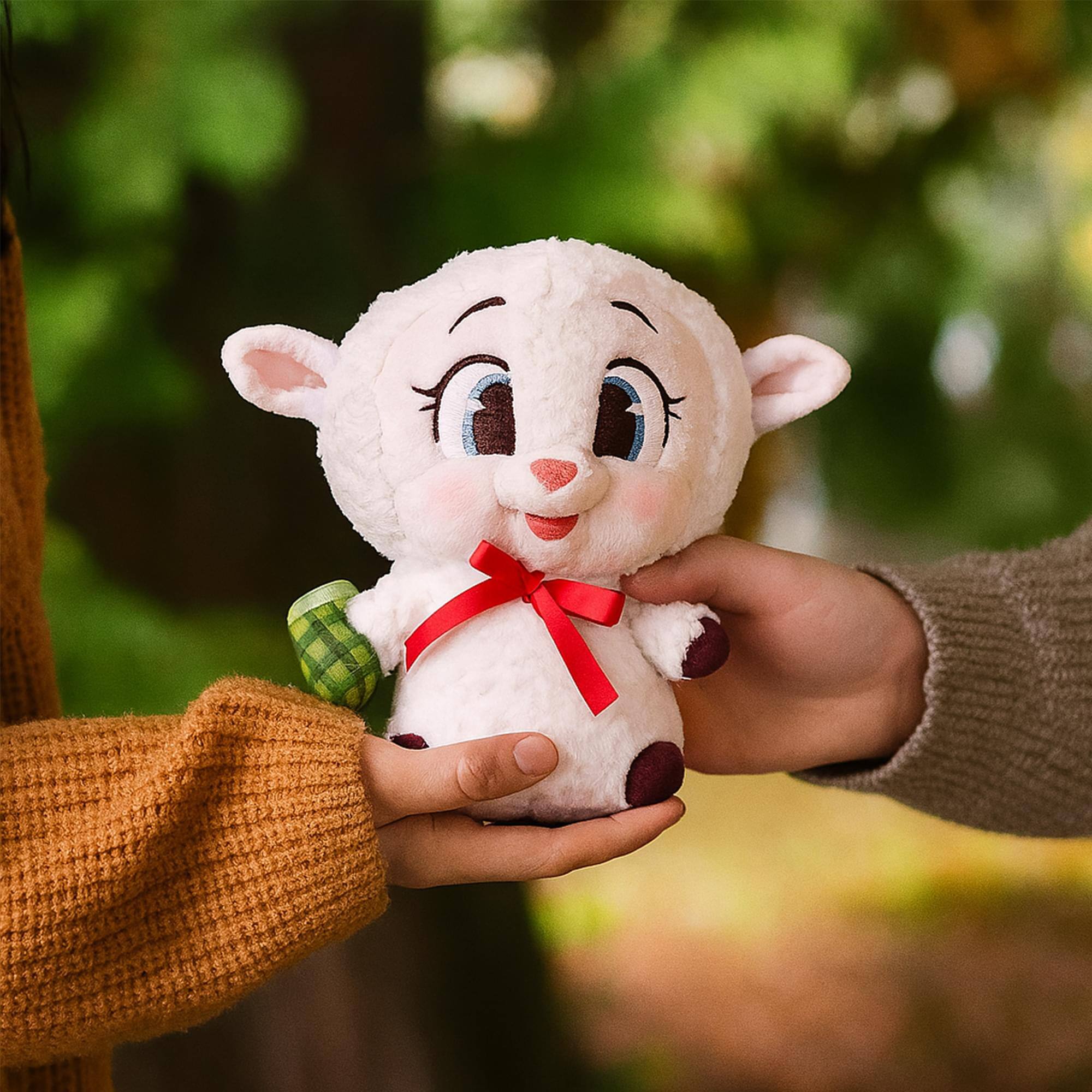 Alt View 5. Funko - Villainous Valentines 7 Inch Funko Plush | Darling the Lamb - White.