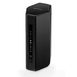 NETGEAR - RS300-100NAR Nighthawk RS300 Tri-Band WiFi 7 Router, Up to 9.3 Gbps, 2500 Sq. Ft. - Refurbished Excellent - Black