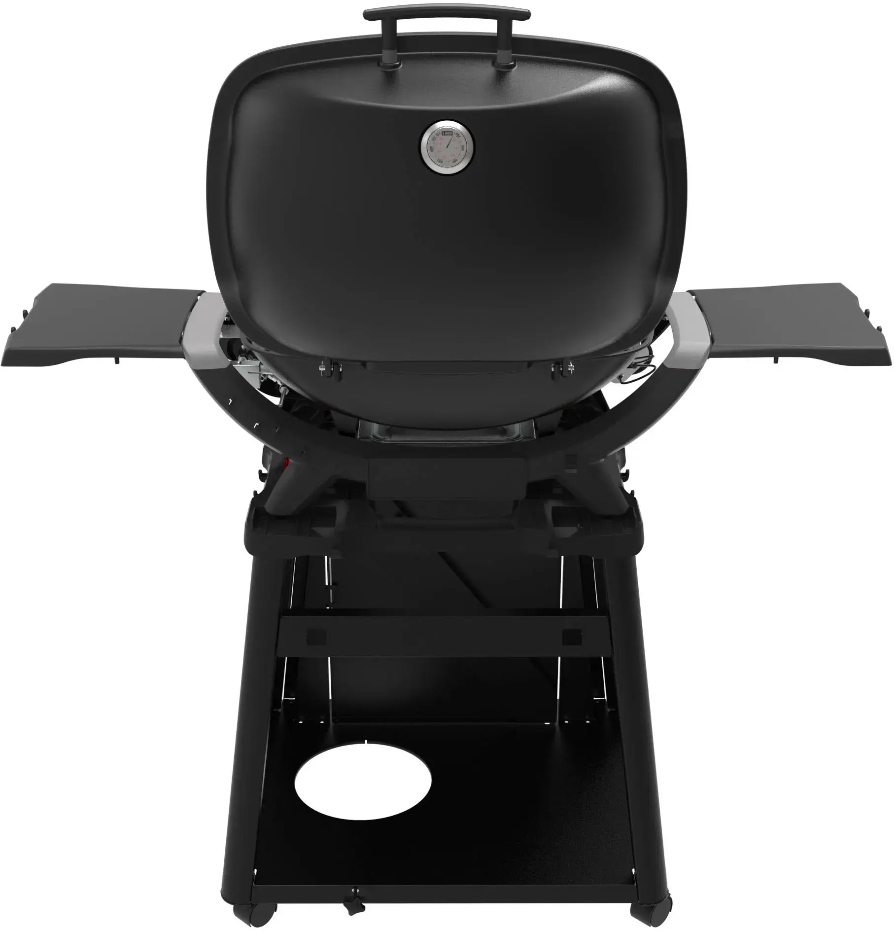 Weber Q 2800N+ liquid Propane Gas Grill With Stand Mindnight Black ...