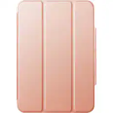 Front. SaharaCase - ESR Folio Case for Apple iPad mini (A17 Pro) and Apple iPad mini (6th Generation 2021) - Rose Gold.