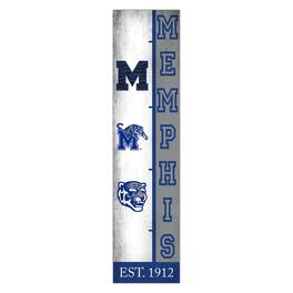 Fan Creations - Memphis Tigers 6" x 24" Progression Wood Sign - Multicolor